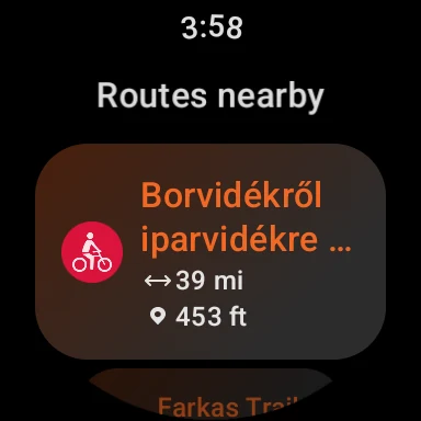 Természetjáró, a túratervező screenshot